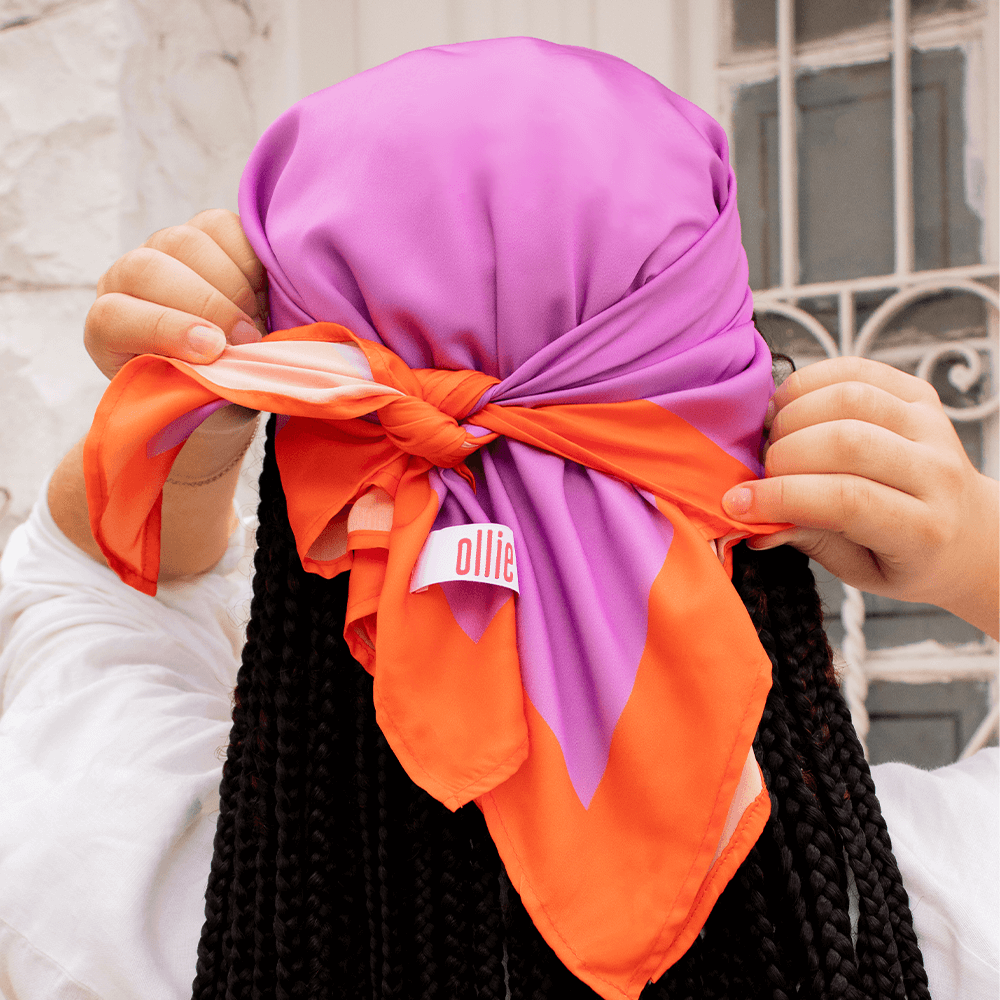 Lenço de cetim Ollie - Image 3